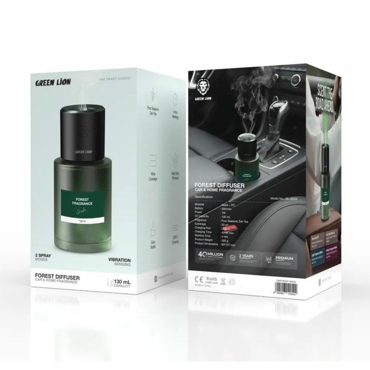خوشبوکننده کننده گرین لاین Green Lion Forest Diffuser 130 mL