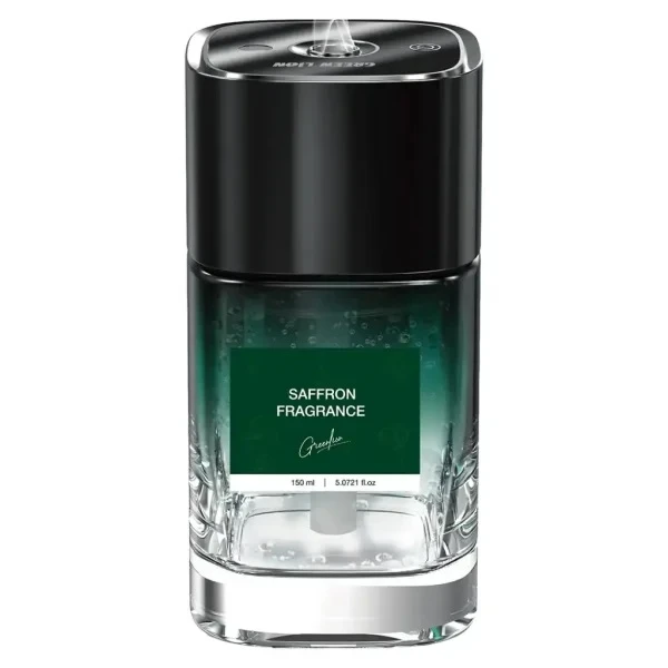 خوشبوکننده خودرو گرین لاین مدل Saffron با رایحه ساده حجم 150 میلی‌لیتر