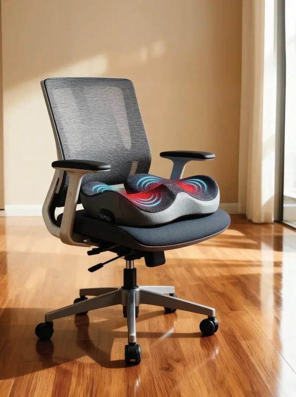بالش نشیمن ماساژور دار گرمایشی گرین لاین Green Lion RELIEVE PRO Seat Cushion