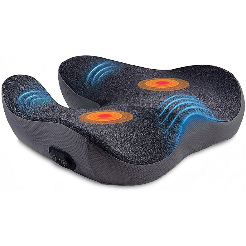 بالشت صندلی ماساژور و هیتر دار Green Lion RELIEVE SEAT Cushion