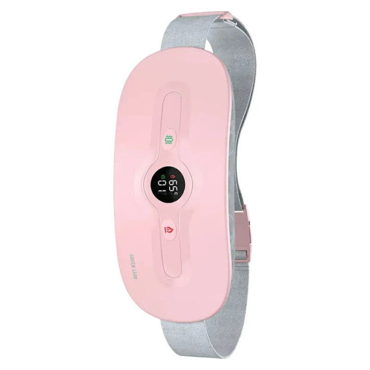 ماساژور برقی بدن گرین لاین مدل Bloom Heat با ماساژ گرمایی و لرزشی، باتری قابل شارژ، کاهش درد قاعدگی و تسکین درد، نشانگر LED و توان مصرفی 5 وات