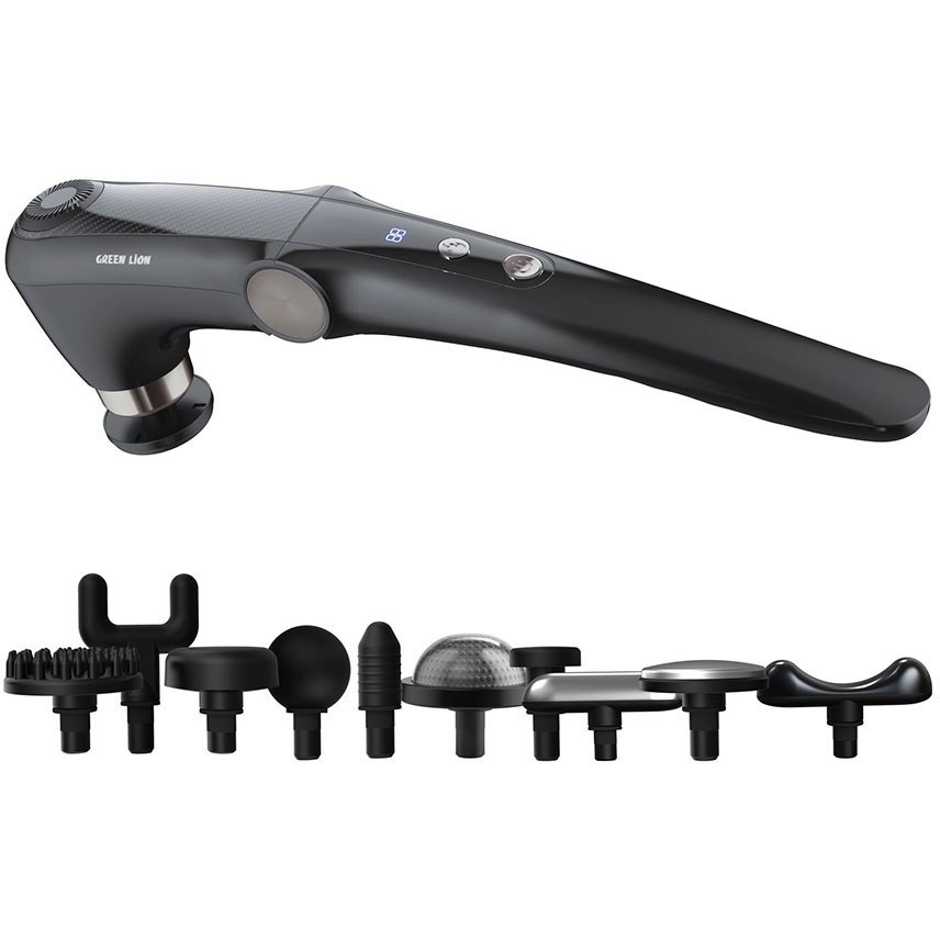 ماساژور دستی تاشو با قابلیت تنظیم زاویه گرین لاین مدل Green Lion Foldable Massage Gun