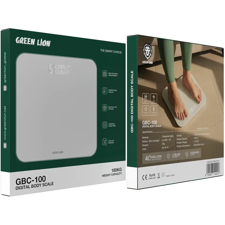 ترازوی دیجیتال گرین لاین مدل GBC-100