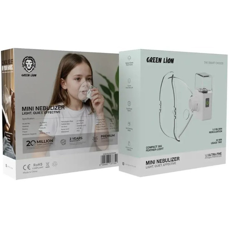 نبولایزر مینی گرین Green Lion Mini Nebulizer