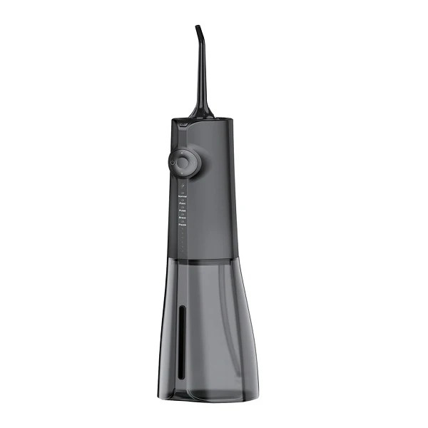 دستگاه شستوشوی دهان و دندان گرین لاین مدل GNPROR300ML با مخزن 300 میلیلیتری، فشار آب 30 تا 120 psi، چند حالت پالس، باتری قابل شارژ، دسته ارگونومیک و استاندارد ضد آب IPX7