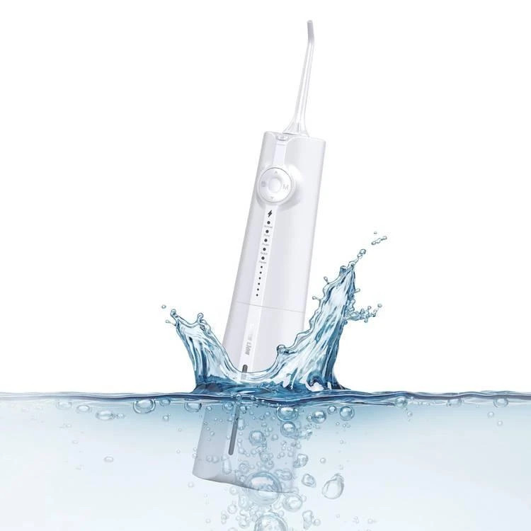 دستگاه شستوشوی دهان و دندان گرین لاین مدل GNPROR300ML با مخزن 300 میلیلیتری، فشار آب 30 تا 120 psi، چند حالت پالس، باتری قابل شارژ، دسته ارگونومیک و استاندارد ضد آب IPX7