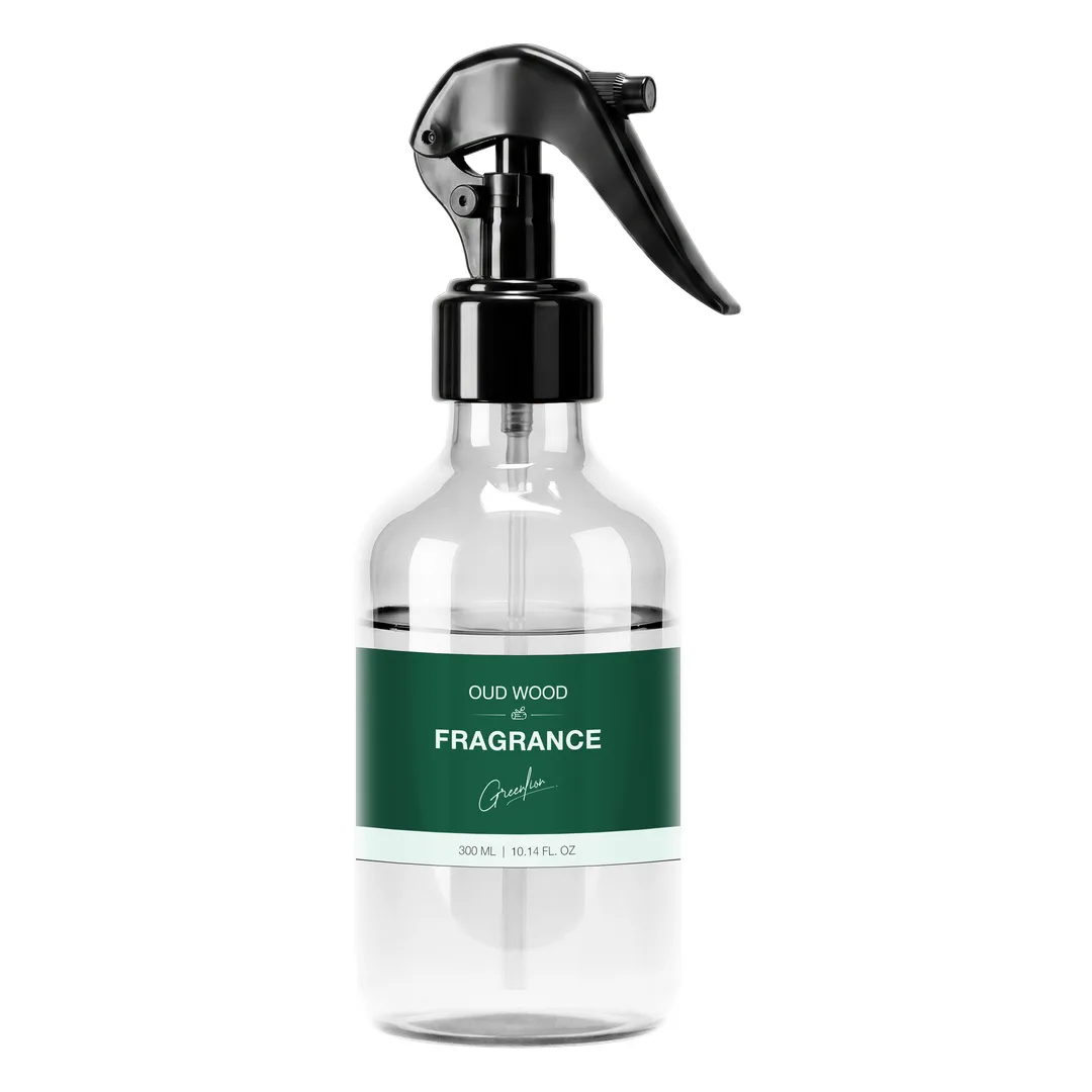 اسپری خوشبوکننده گرین لاین Oud Wood حجم 300 میلی‌لیتر مدل GNFROUDW300ML