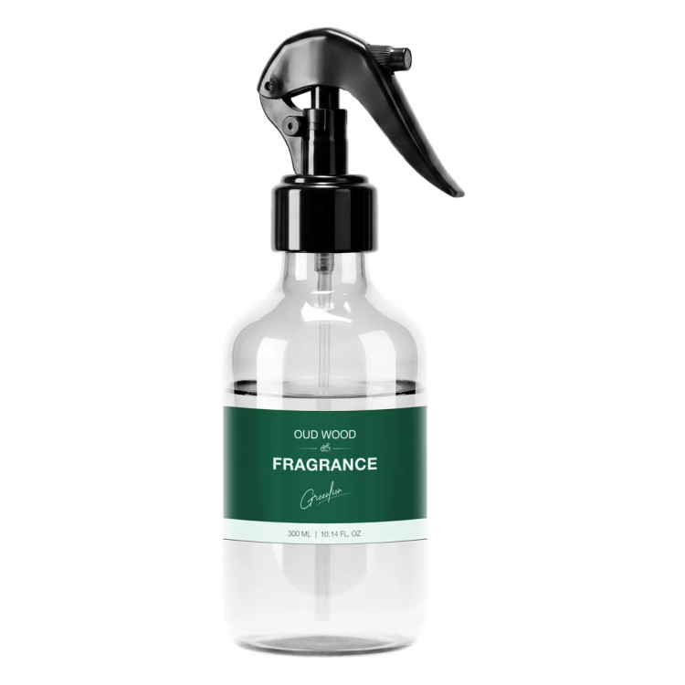 اسپری خوشبوکننده گرین لاین Oud Wood حجم 300 میلیلیتر مدل GNFROUDW300ML