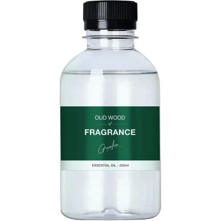 روغن خوشبوکننده گرین لاین Oud Wood مخصوص دیفیوزر حجم 250 میلیلیتر مدل GNFROUD250ML