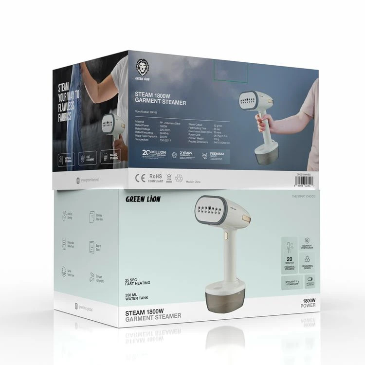اتو مخزندار 1800 وات گرین لاین مدل Garment Steamer