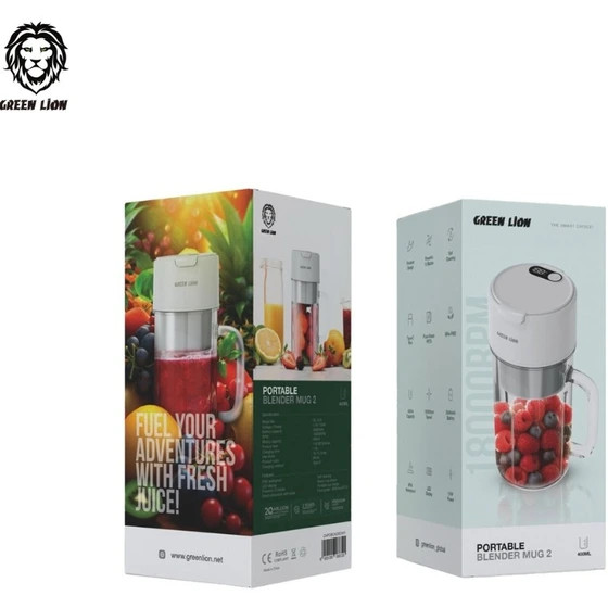 شیکر قابل حمل گرین لاین Green Lion Portable Blender Mug 2