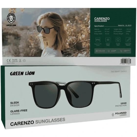 عینک هوشمند گرین لاین مدل Green Lion Carenzo Sunglasses