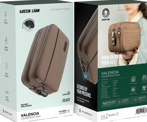 کیف اثر انگشتی گرین لاین مدل Valencia