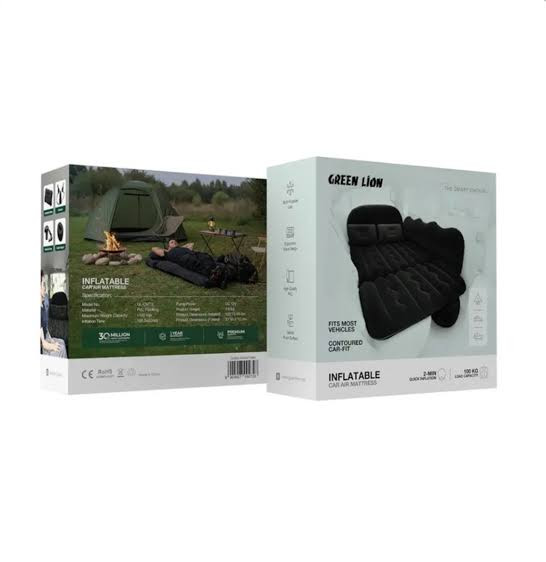 تشک بادی خودرو گرین لاین مدل Green Lion Inflatable Car Air Mattress