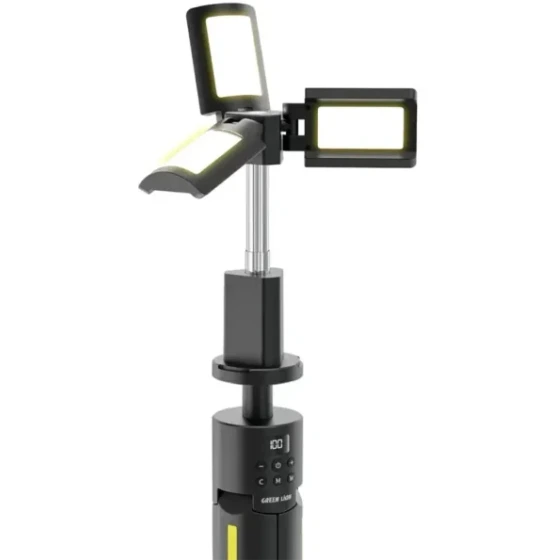 چراغ کمپینگ گرین لاین مدل TRIO BEAM RGB سه پایه ای
