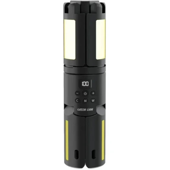 چراغ کمپینگ گرین لاین مدل TRIO BEAM RGB سه پایه ای