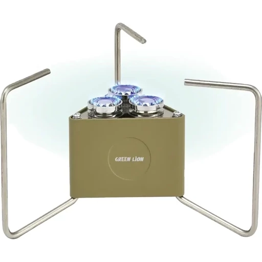 اجاق گاز کمپینگ تاشو 3 شعله گرین Green Lion 3-Burner Foldable Camping Stove