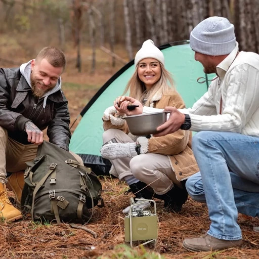 اجاق گاز کمپینگ تاشو 3 شعله گرین Green Lion 3-Burner Foldable Camping Stove