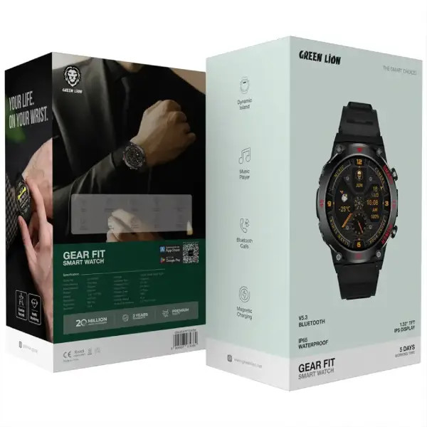 ساعت هوشمند گرین لاین Green Lion Gear Fit GNGEARFTSW