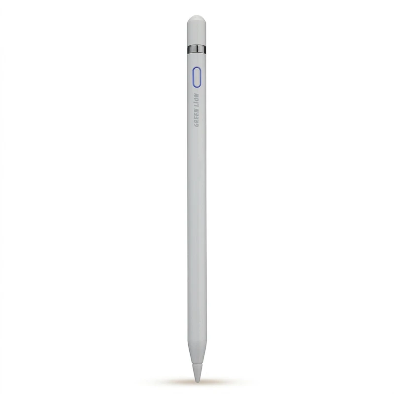 قلم لمسی گرین لاین مدل Universal Pencil 2 مناسب برای دستگاه‌های دارای نمایشگر لمسی خازنی با سیستم‌عامل‌های Android، iOS و Windows، دارای نوک قابل تعویض 1.5 میلی‌متری، شارژ Type-C، زمان شارژ 80 تا 100 دقیقه و باتری 140 میلی‌آمپر ساعتی