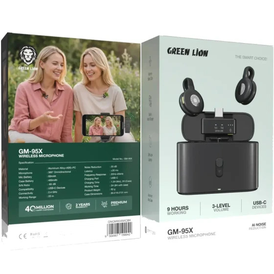 میکروفون بیسیم گرین لاین GM-95X