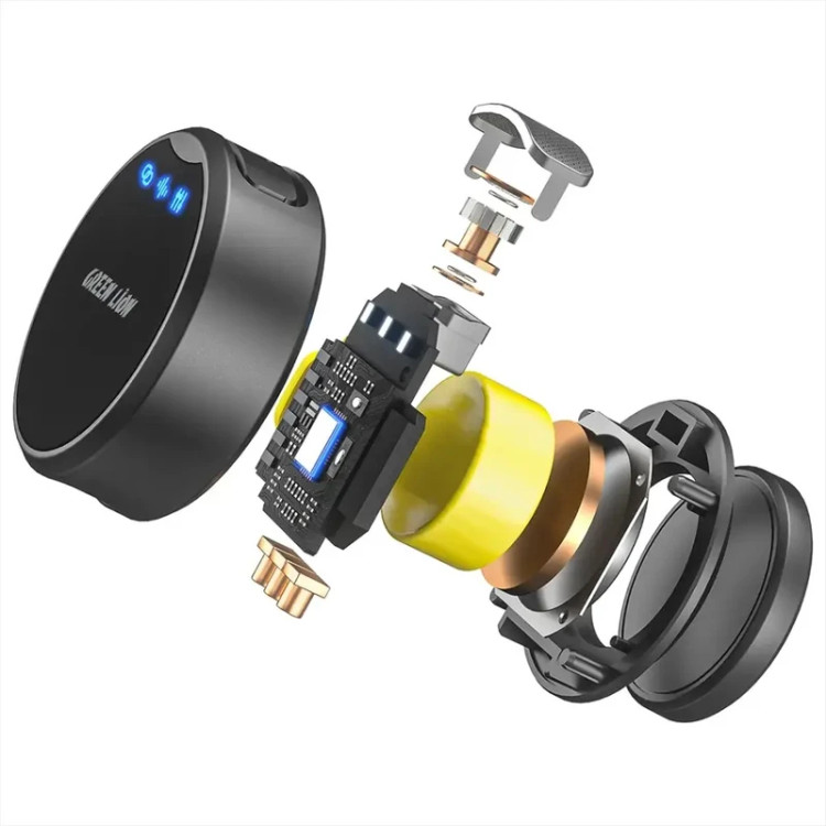 میکروفون بیسیم کلیپسی گرین لاین مدل GM-92X با گیرنده USB Type-C و قابلیت کاهش نویز