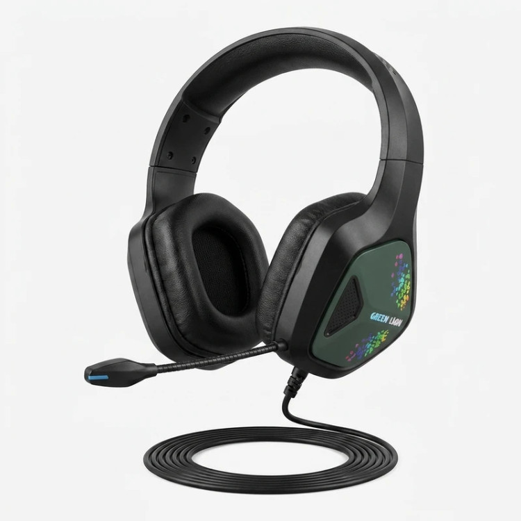 هدفون گیمینگ گرین لاین مدل Green Lion Specter Gaming Headphone