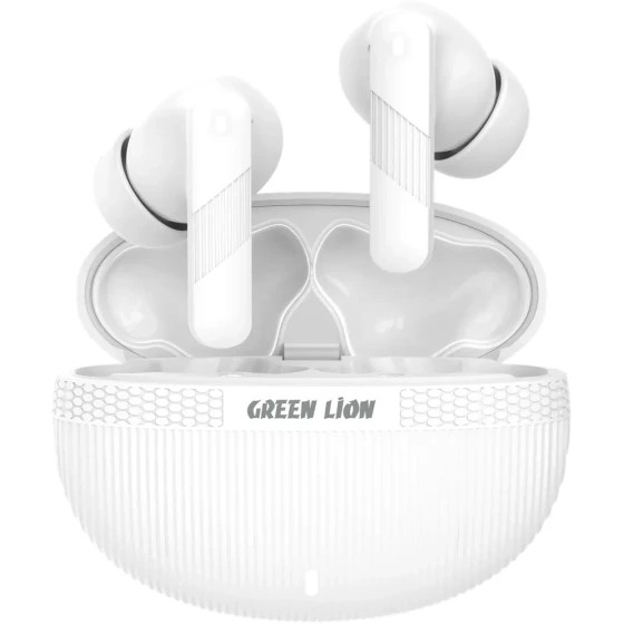 هندزفری بلوتوثی گرین لاین مالمو - Green Lion MALMO Wireless Earbuds (مشکی و سفید) - سفید