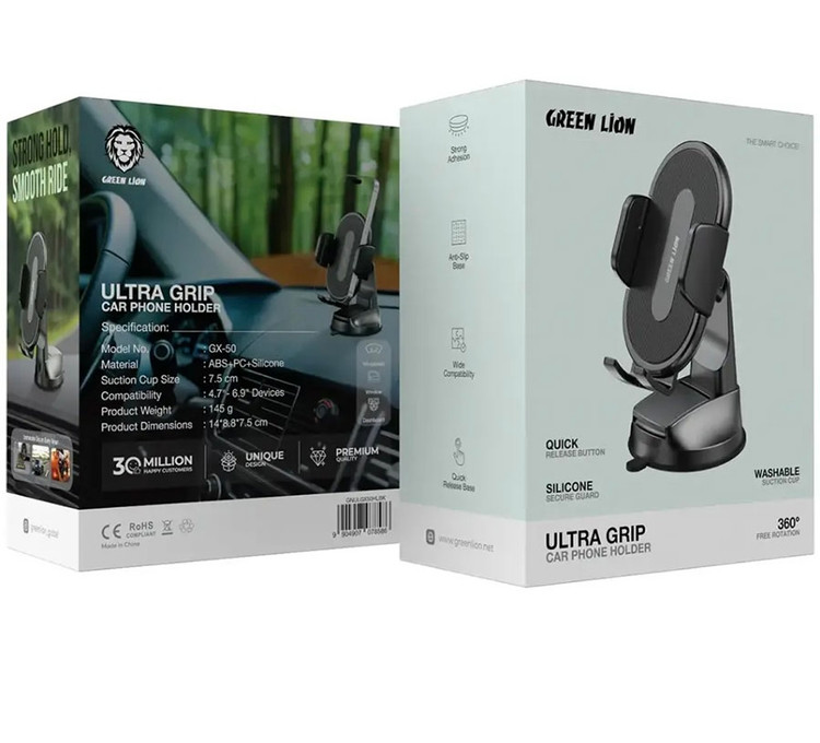 هولدر موبایل خودرو گرین لاین Green Lion Ultra Grip Car Phone Holder