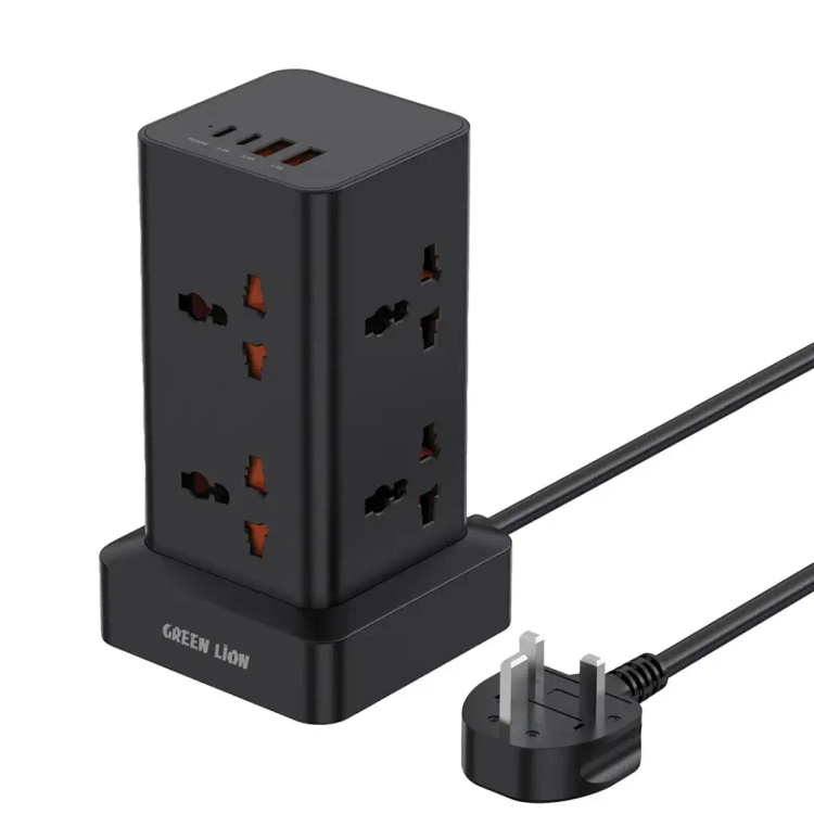 چندراهی برق و شارژ گرین لاین Power Strip توان 2500W