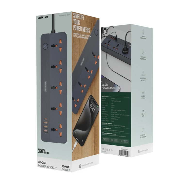 چندراهی برق گرین لاین مدل GS-250