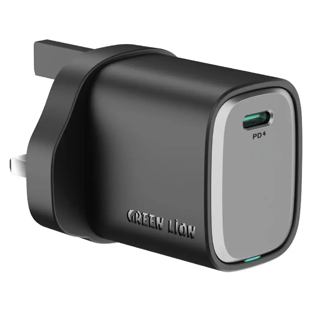 Green Lion SUPRA 45W GaN UK Wall Chargerگرین لاین
