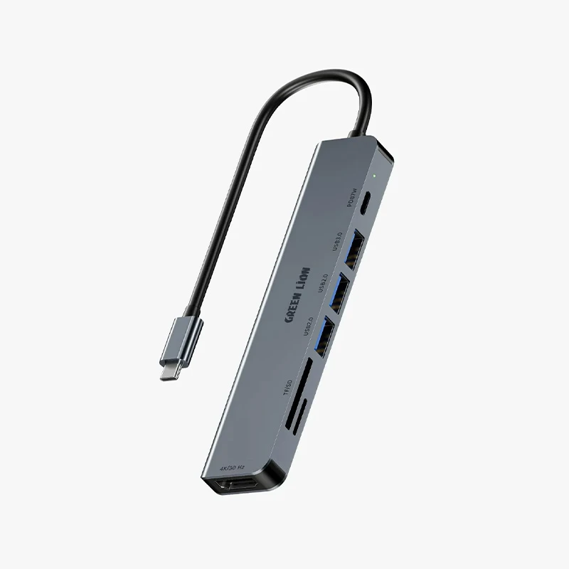 رم ریدر 2 کاره گرین لاین Green Lion 2 in 1 Card Reader with Micro SD Cards Support