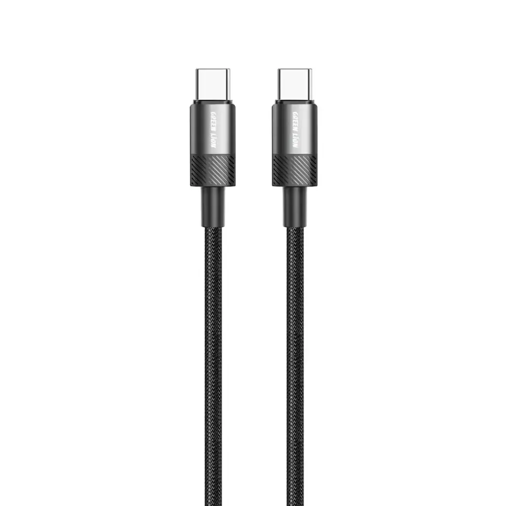 کابل Green Lion مدل Spark با کانکتورهای USB-C به USB-C و توان ۶۰ وات