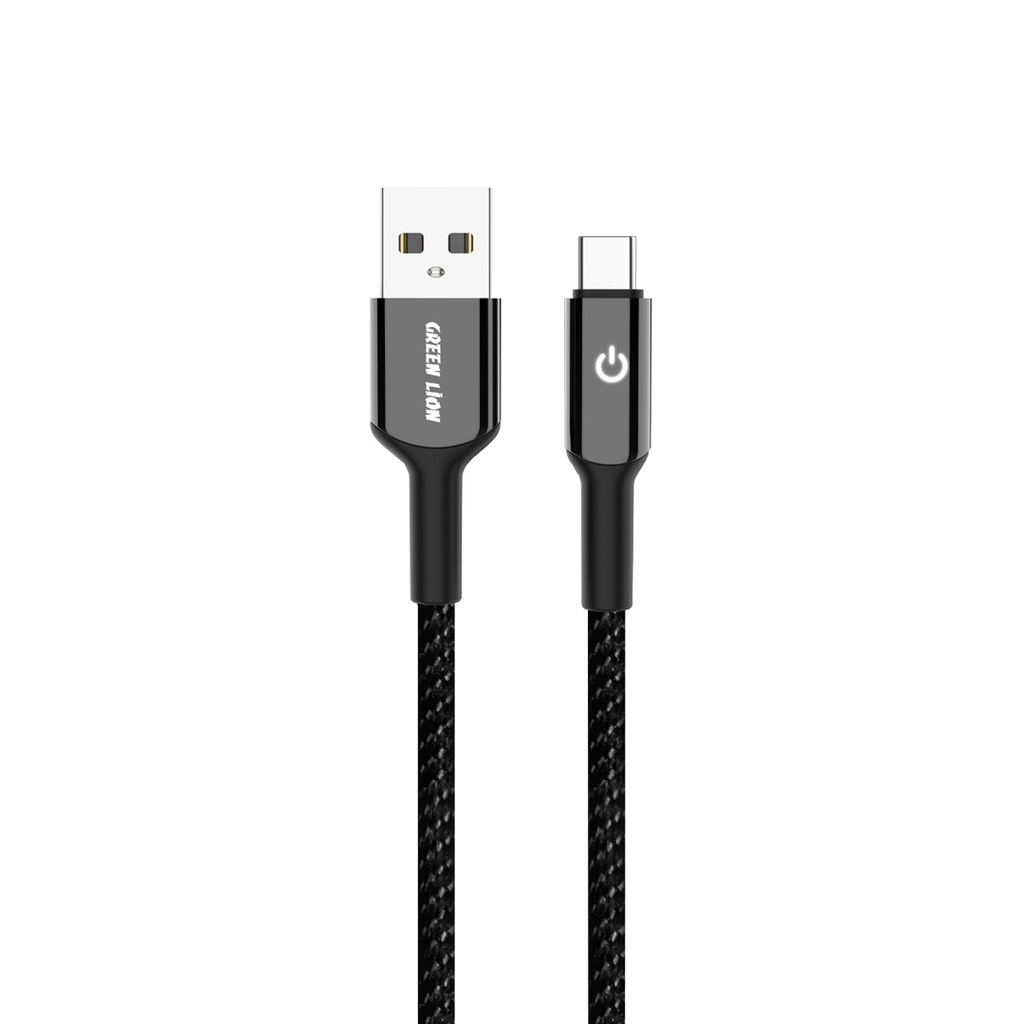 کابل بافته‌شده USB-A به USB-C گرین لاین